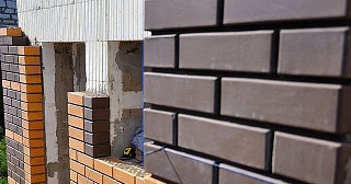 Фасады домов из кирпича в Чапаевске: качественная кладка от 1151 рублей